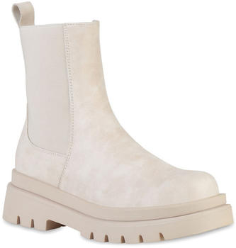 VAN HILL Plateau Profil-Sohle 837887 beige