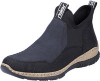 Rieker N3275-00, Rieker Stiefeletten - Gr. 42 - Schwarz - Textil & Synthetik Damen