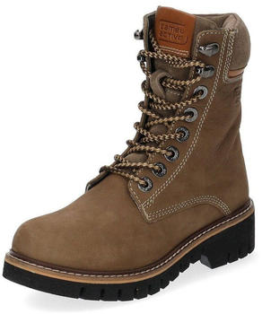 Camel Active Leder Textil grün Khaki