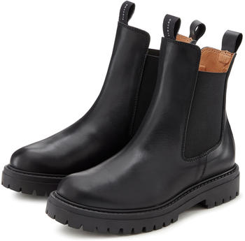 Elbsand Chelseaboots Leder schwarz