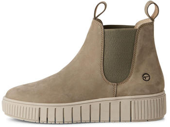 Tamaris Leather Chelsea Boots (1-25403-43) green