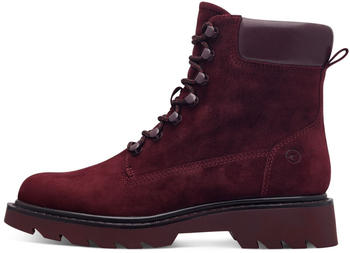 Tamaris Lace Up Boots (1-25909-41) burgundy