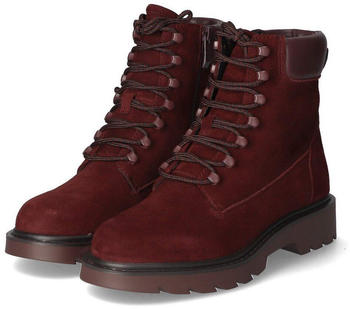 Tamaris Lace Up Boots (1-25909-41) burgundy – Perfekter Halt und individuelle Anpassung