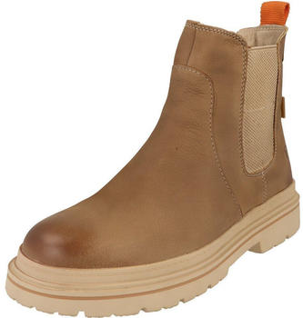Tamaris Leder Duo-Tex Chelseaboots gefüttert camel 8-86415-43
