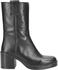 Unisa Stiefelette JULEN schwarz Glattleder