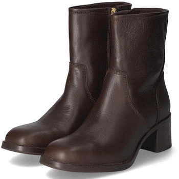 GANT Stiefeletten Workdale dunkelbraun Glattleder