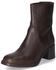 GANT Stiefeletten Workdale dunkelbraun Glattleder