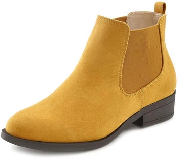 Vivance Dreams Chelseaboots bequem zum Reinschlüpfen gelb safran Vivance Dreams Chelseaboots bequem zum Reinschlüpfen gelb safran