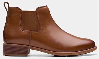Clarks Havisham Top Chelsea-Stiefel tan