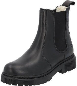 Palado Alicudi Chelseaboots schwarz glanz