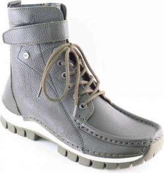 Wolky Reach Nappa Stiefelette cactus