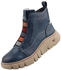 MUSTANG Stiefelette gefüttert blau schwarz 1499606