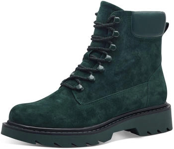 Tamaris Lace Up Boots (1-25909-41) green