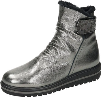 Manitu Stiefelette aus echtem Leder silber