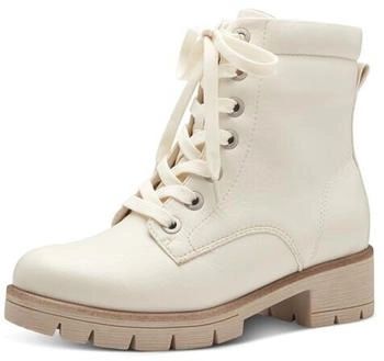 Jana Shoes Damen Stiefeletten zum Schnüren beige
