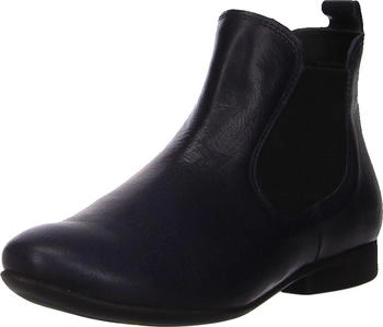 Think Stieflette Zipp blau