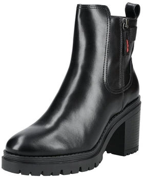 S.Oliver Stiefelette Lederimitat Textil