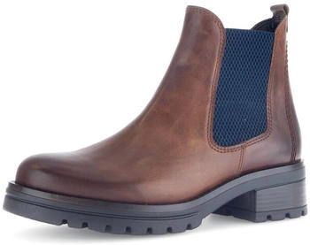 Gabor Chelsea Boots dunkelblau cognac