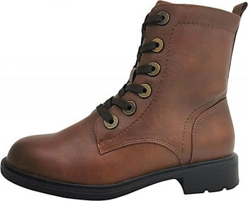 Jana Shoes Damen Stiefelette in braun