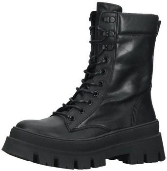 Steve Madden Leder Stiefelette schwarz