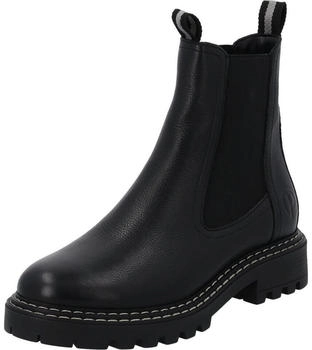 Palado Damen Chelsea Boots 'Luctoria' schwarz