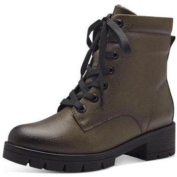 Jana Shoes Damen Stiefeletten zum Schnüren olive