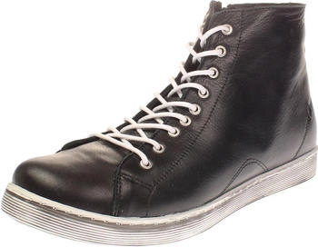 Andrea Conti High Top Sneaker schwarz wei&szlig;