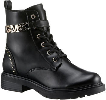 Marco Tozzi Schnürstiefelette gold schwarz