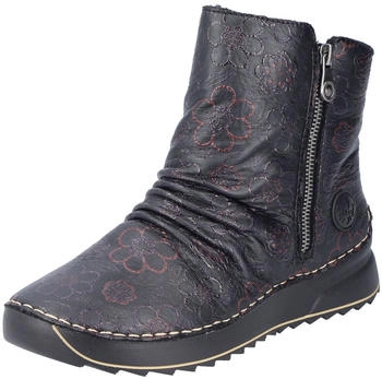 Rieker Damen Stiefelette 51552 blau schwarz Rieker Damen Stiefelette 51552 blau schwarz