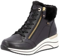 Remonte Winterstiefelette, Keilabsatz, Schn&uuml;rboots mit wasserabweisender TEX-Membran