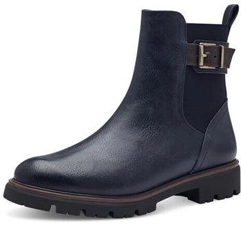 Marco Tozzi Chelsea Boots Vegan blau navy