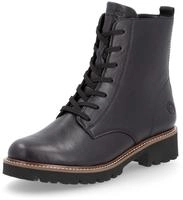 remonte Leder-Stiefel in Schwarz - 36