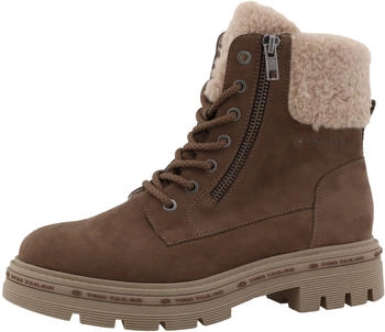 Tom Tailor Winterboots Blockabsatz Schnürboots Winterstiefelette Warmfutter-Kragen Tom Tailor Winterboots Blockabsatz Schnürboots Winterstiefelette Warmfutter-Kragen