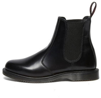 Dr. Martens Flora Glattleder Chelsea Stiefel schwarz