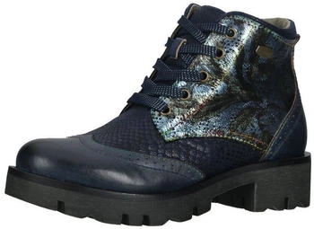 Laura Vita Leder Textil Stiefelette blau