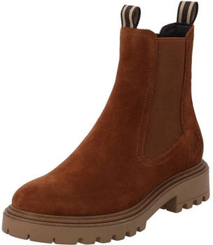 Palado Damen Chelsea Boots 'Luctoria' kastanienbraun