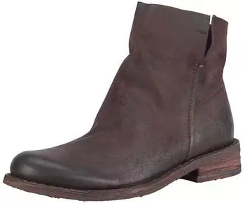Felmini Stiefelette Veloursleder braun