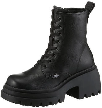 Buffalo BRAVR Schnürstiefel schwarz
