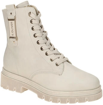 S.Oliver Schuhe 25262 weiß Stiefeletten 5-25262-43 462