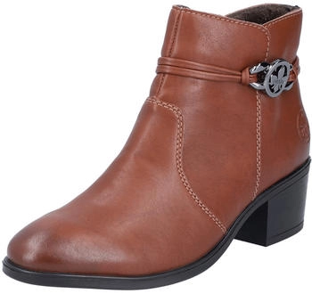 Rieker Stiefeletten braun Synthetik