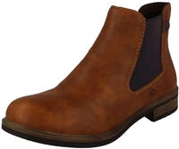 Rieker Chelseaboots, Schlupfboots, Stiefelette, Blockabsatz, mit w&auml;rmendem