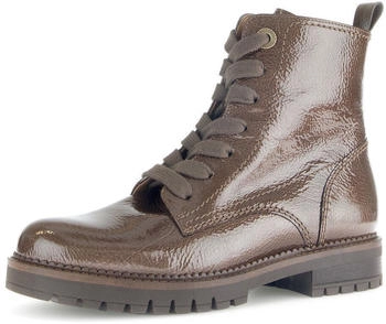 Gabor Damen Combat Boots Cacao mic gold