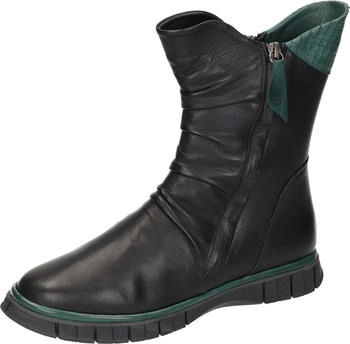 Manitu Stiefelette aus echtem Leder schwarz