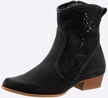 Heine Stiefelette Leder Veloursleder 87074334-37