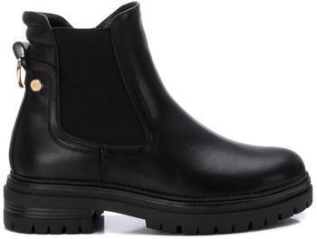 XTI 143281 Stiefelette schwarz weiß