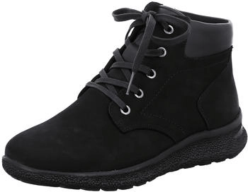 Hartjes Rap Stiefelette Nubuk schwarz