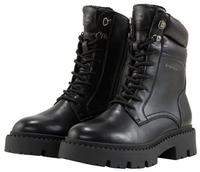 Tom Tailor 8490140008_O590, TOM TAILOR Damen Gef&uuml;tterte Stiefel, schwarz, Uni, Gr.