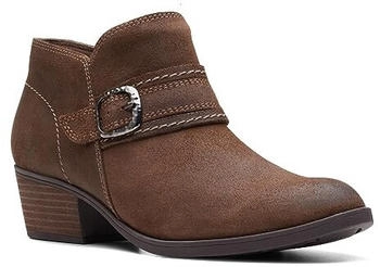 Clarks Charlten Bay Stiefeletten dunkelbraun Wildleder