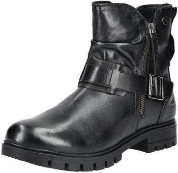 Camel Active Nappaleder Stiefelette schwarz