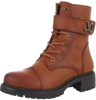 Ital Design Schnürschuhe Klettverschluss 1970 camel
